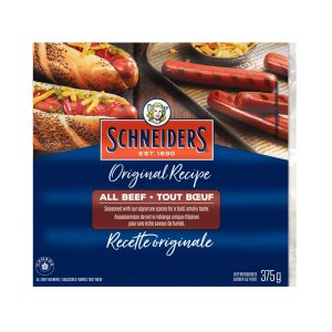 Schneiders All Beef Wieners, 375g