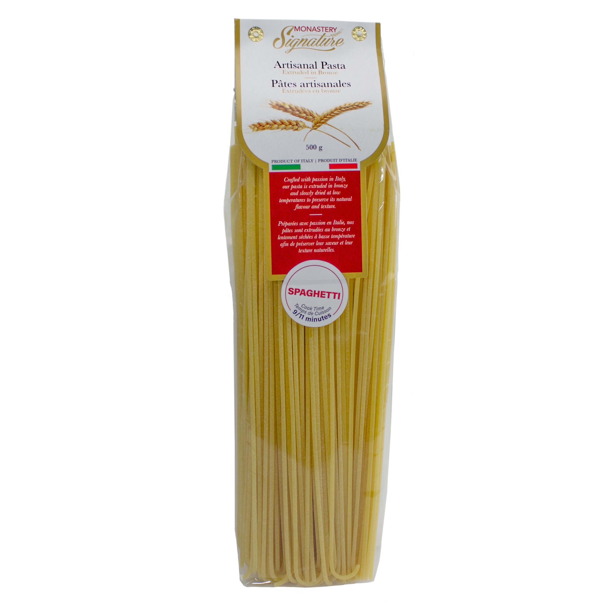 Monastery Signature Artisanal Spaghetti Pasta, 500g - Monastery